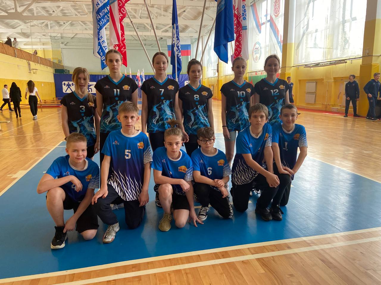 Команда 6х классов МБОУ СОШ 20 приняла участие во Всероссийских соревнований школьников по многоборью «Президентские состязания».